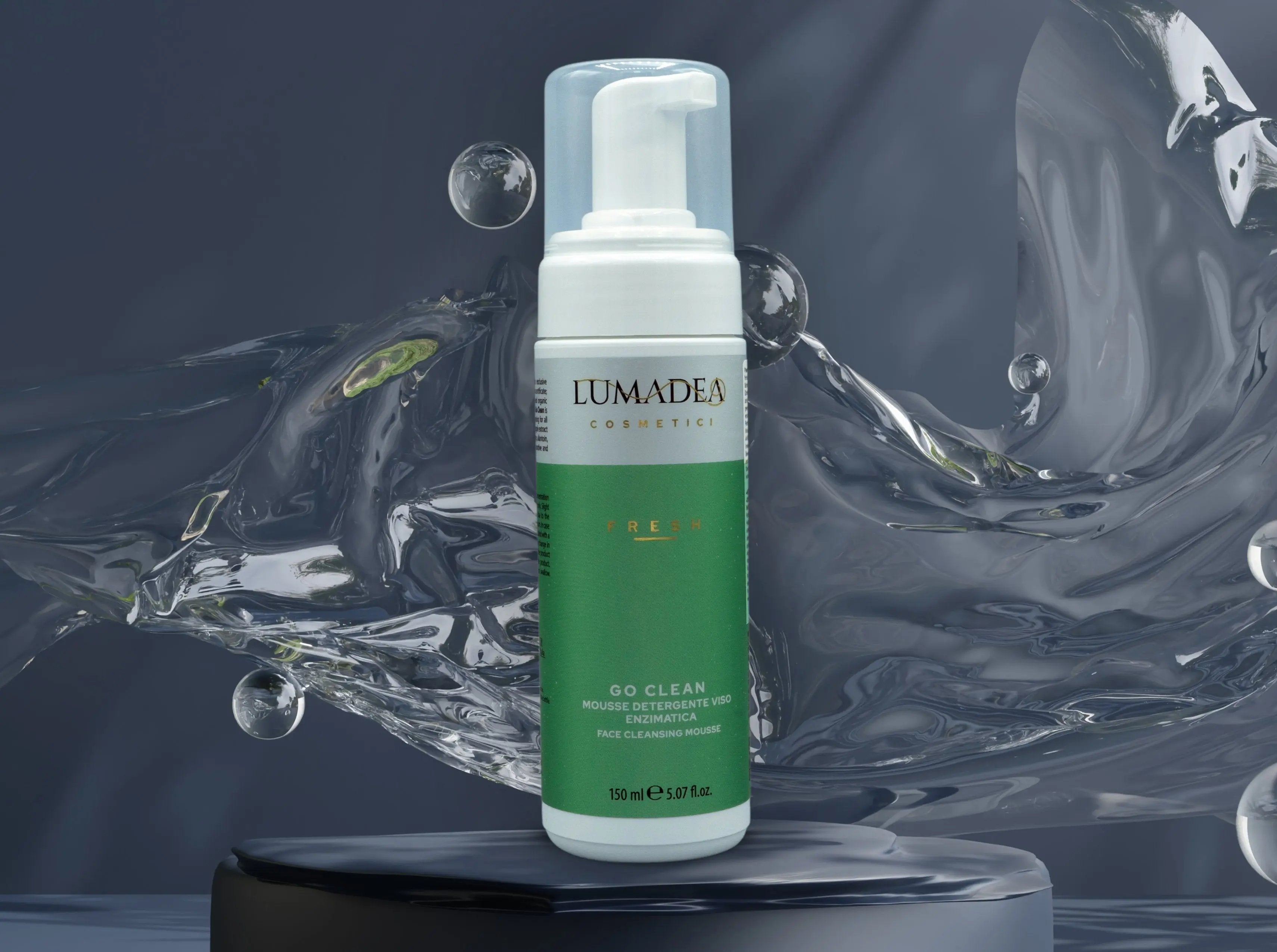 GO CLEAN MOUSSE enzymatische Gesichtreinigung - Ikram Bellanova Cosmetics Reiniger