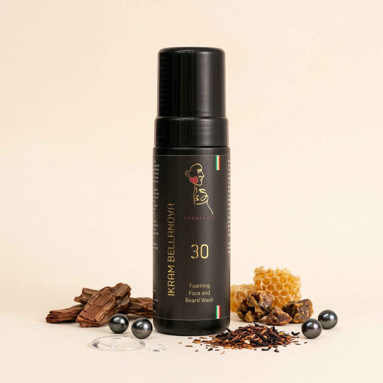 Nr. 30 Schaum Bartwäsche Gesichtswäsche