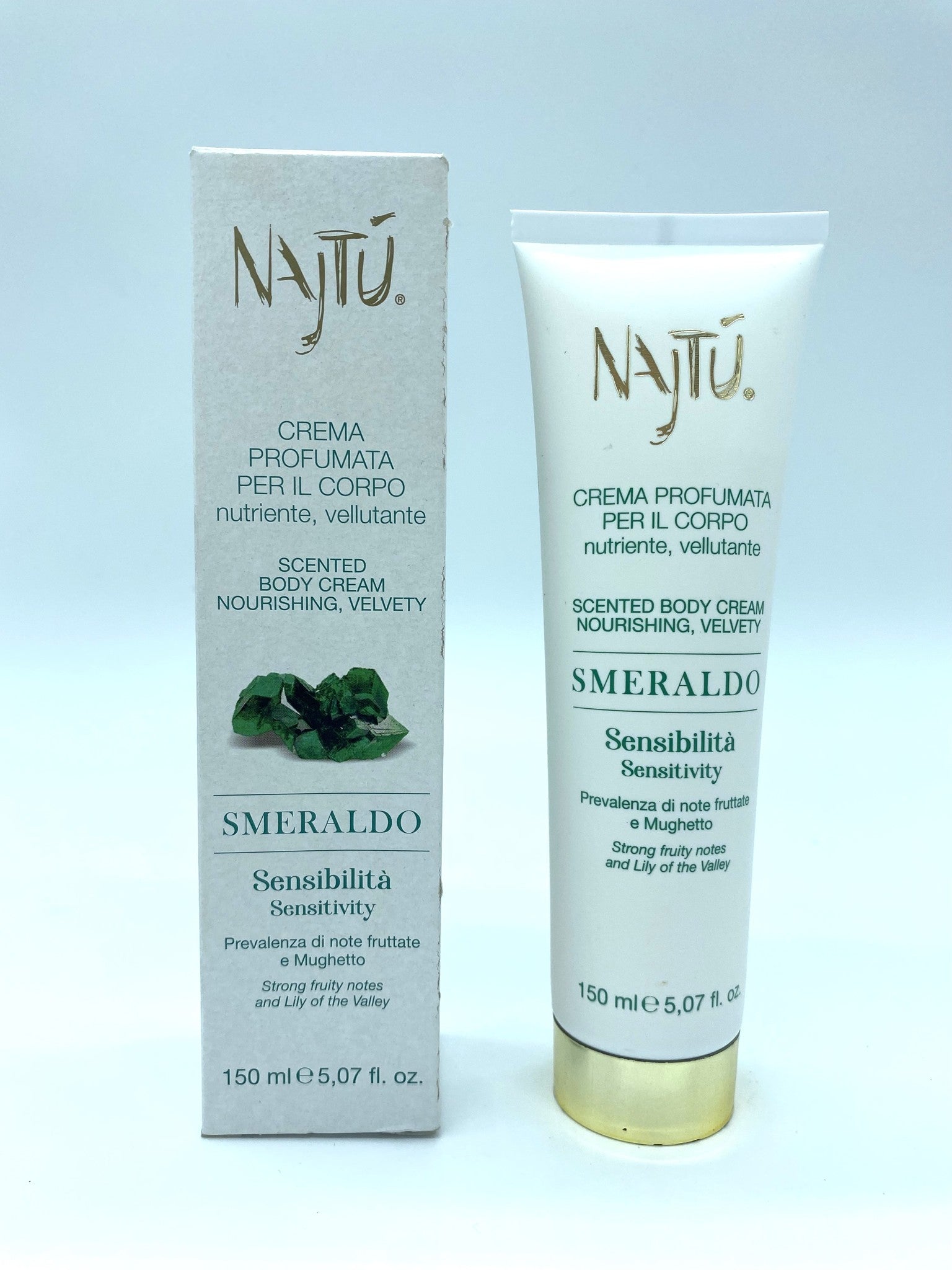 Najtù Smeraldo Körpercreme 150 ml – Tiegel
