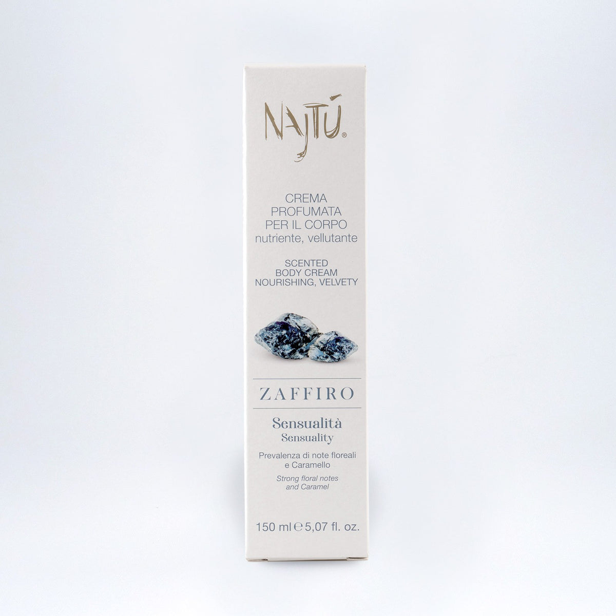 Najtù Zaffiro Körpercreme 150 ml – Tiegel