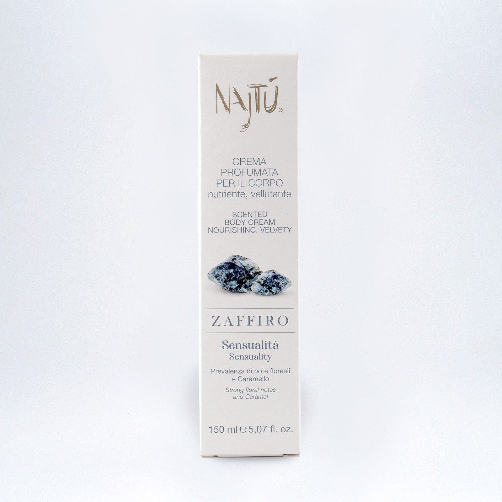 Najtù Zaffiro Körpercreme 150 ml – Tiegel