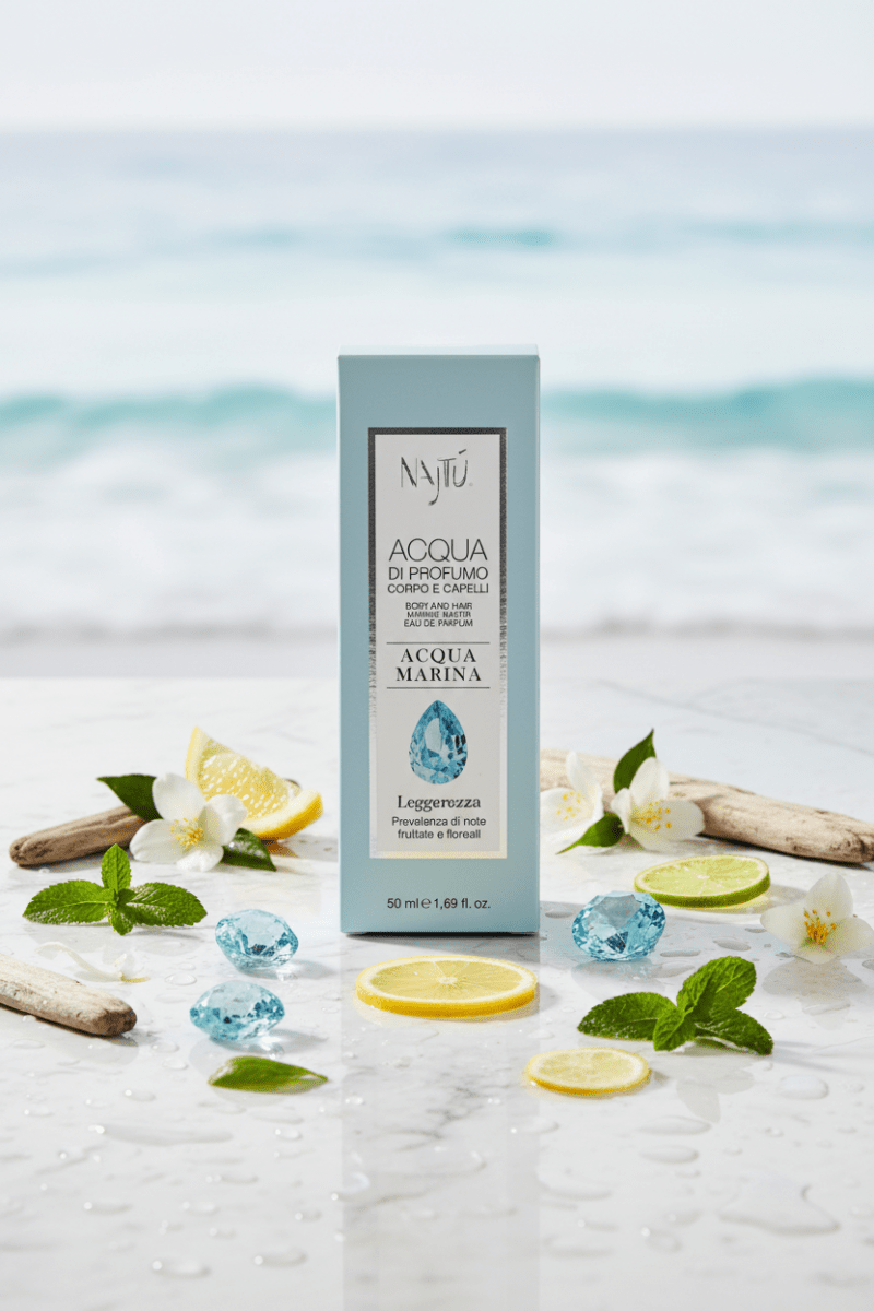 Najtù Acqua Marina – Körper- & Haarparfum (Eau de Parfum), 50 ml - Ikram Bellanova Cosmetics