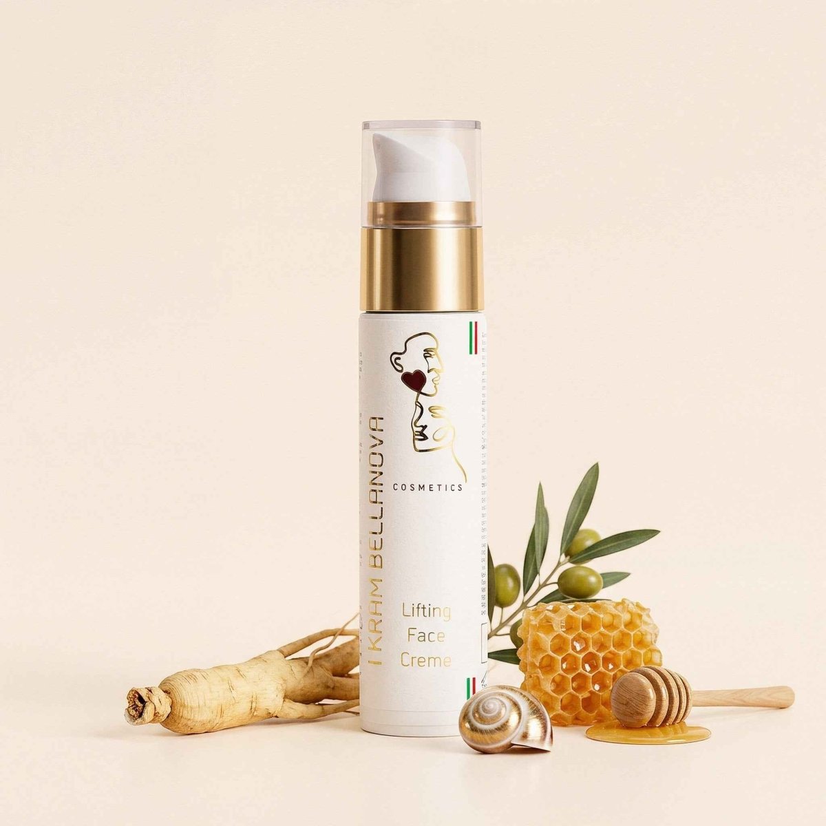 Nr. 15 Lifting Gesichtscreme – Anti-Aging Straffungscreme – Ikram Bellanova