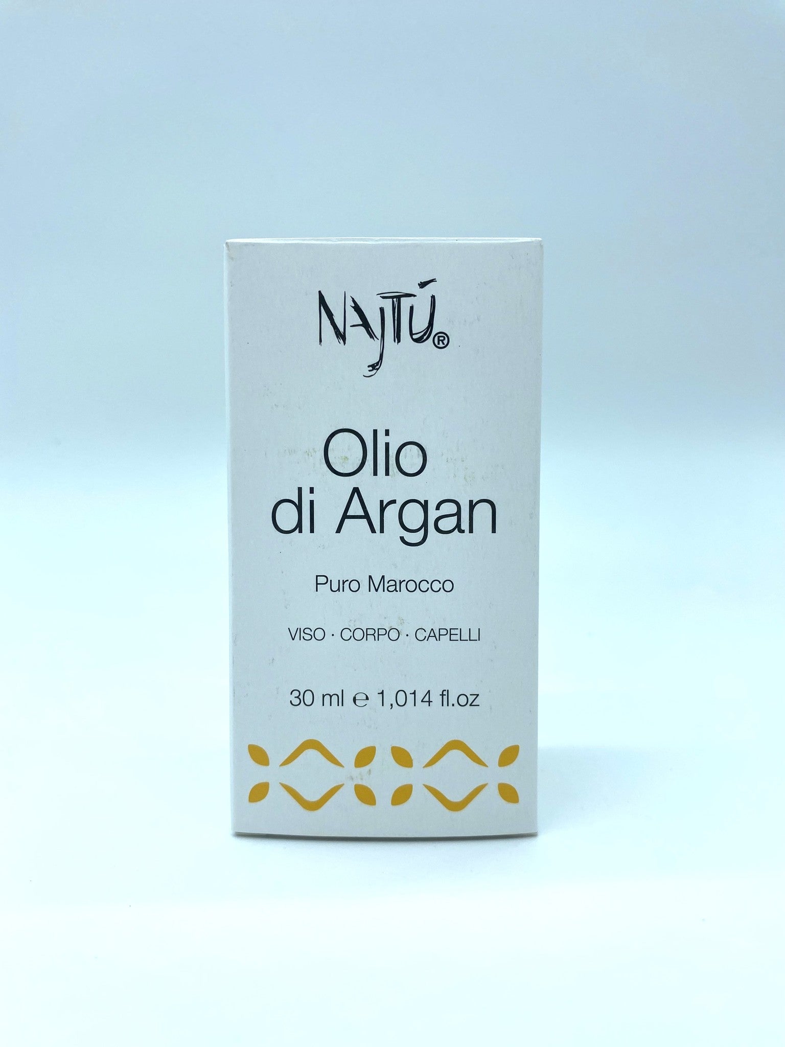 Najtù Olio Puro Argan 30 ml – Verpackung