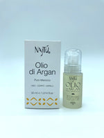 Najtù Olio Puro Argan – Flasche und Verpackung