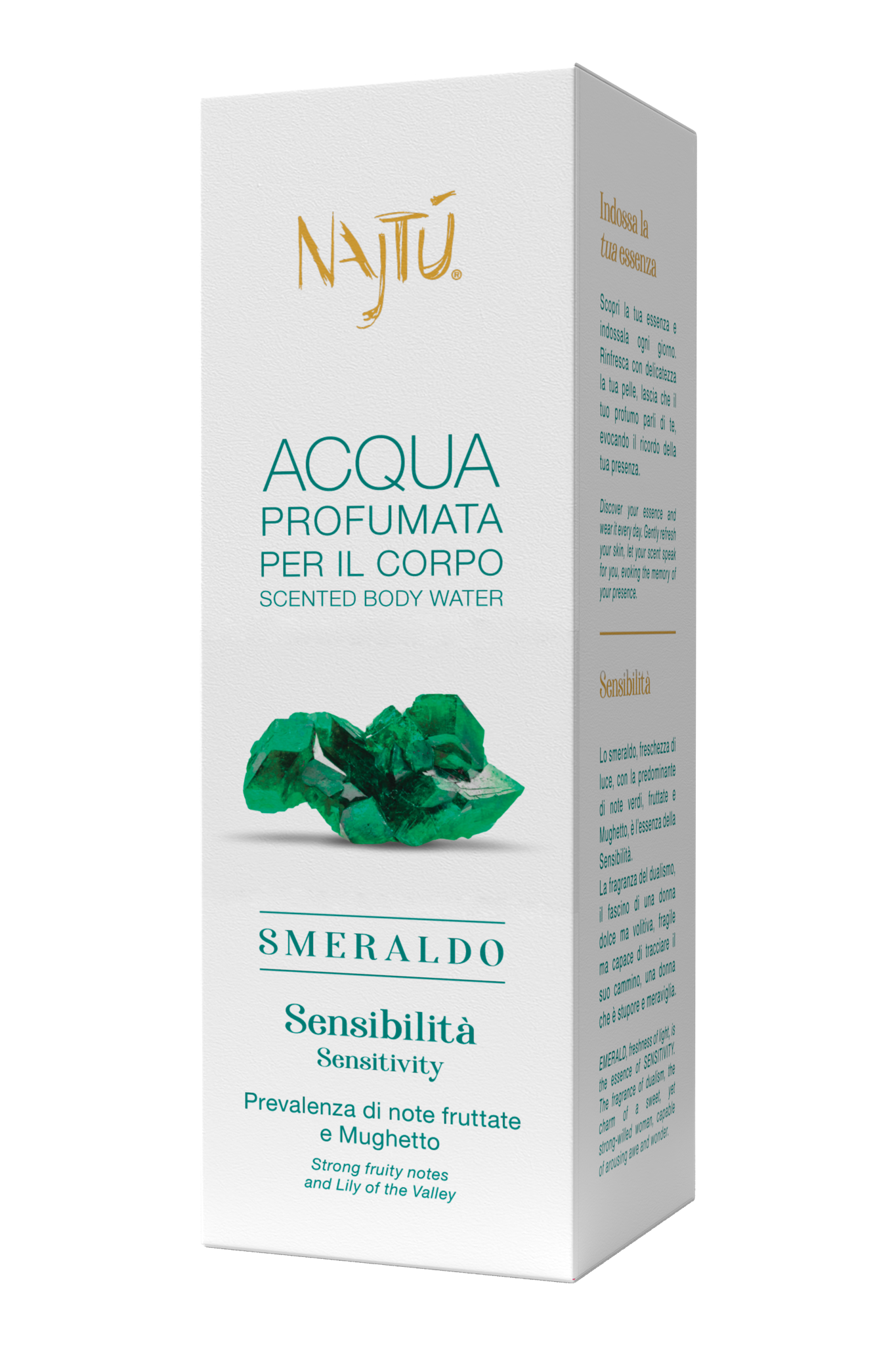 Najtù Smeraldo Eau de Parfum 50 ml – Verpackung