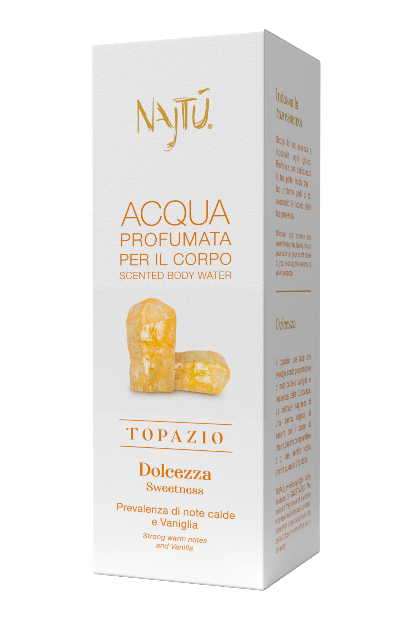 Najtù Acqua Topazio Eau de Parfum 50 ml – Verpackung